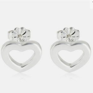 Reserved- T & Co. Earrings - Heart Earrings